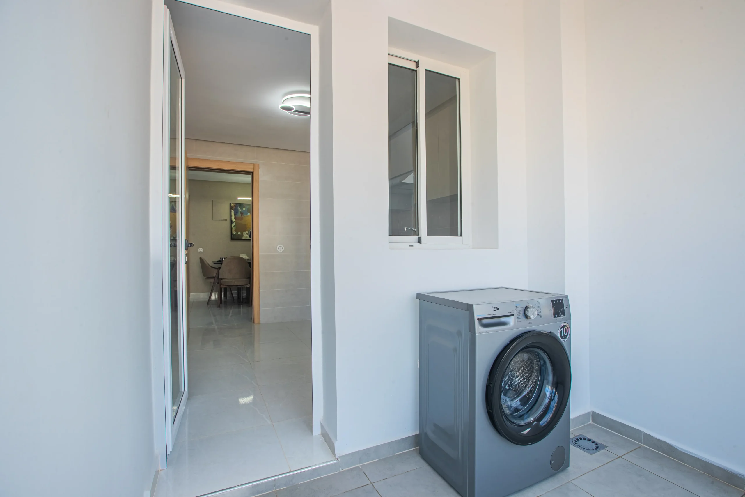 Photo intérieure résidence Islane Agadir – espaces de vie modernes