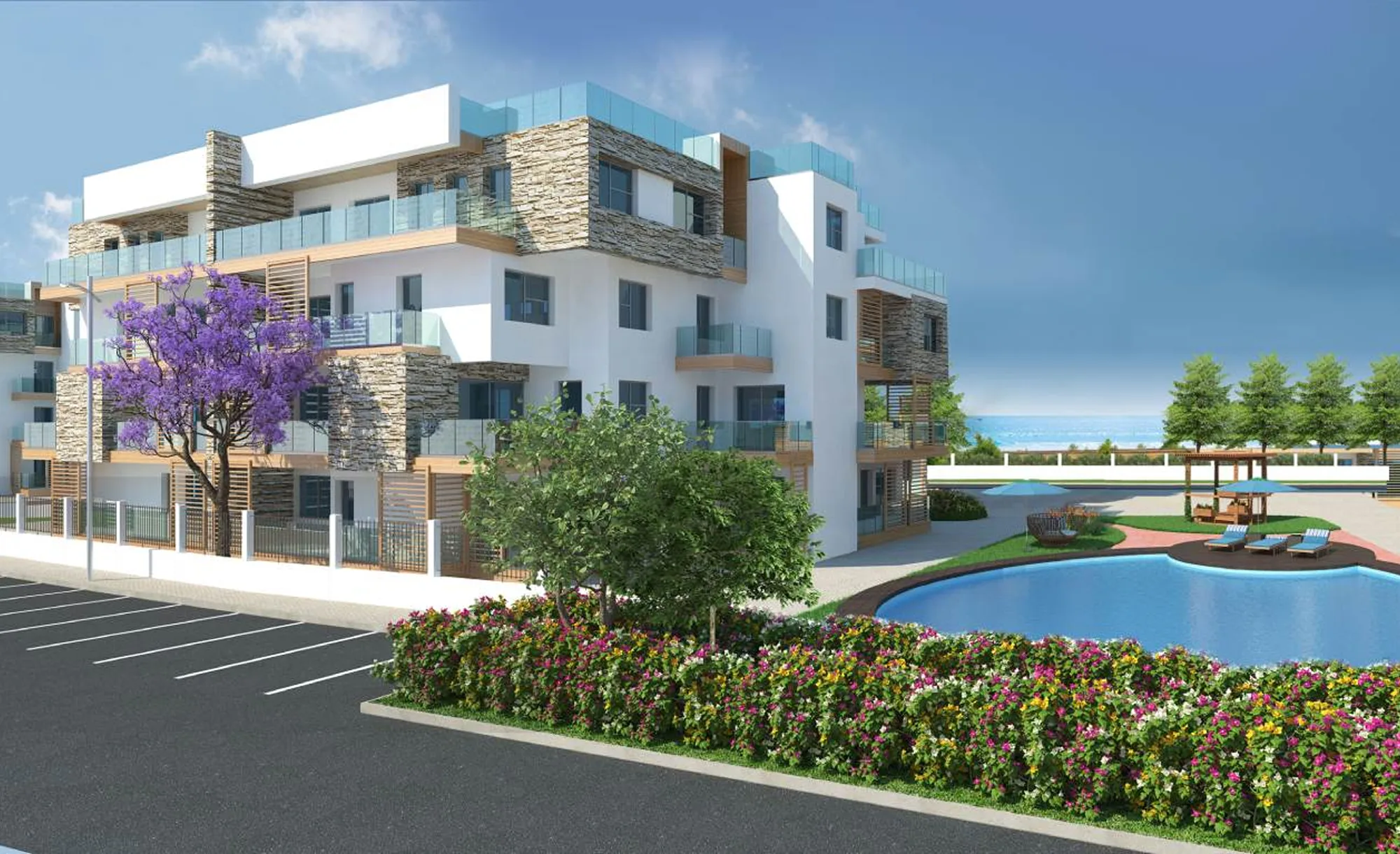 Résidence Vague Bleue de Bouznika – Programme immobilier en bord de mer à Bouznika